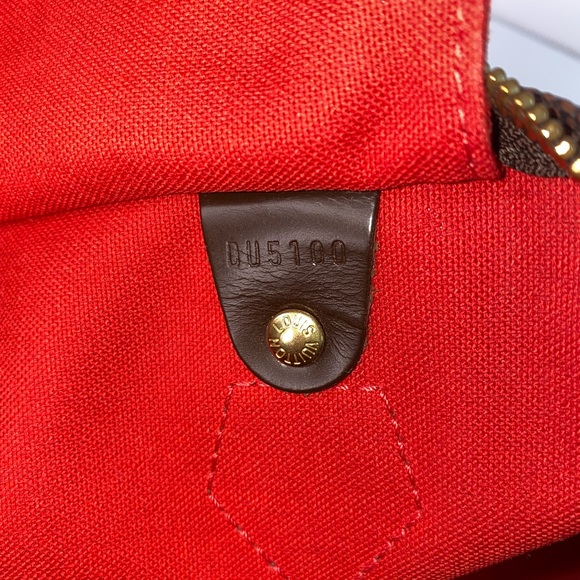 ($1000) Louis Vuitton Speedy 35 in Damier Ebene - Picture 8 of 10